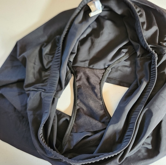 Christina Swim Skirt Bikini Bottoms Black Brief Swimsuit Plus Size 16 - Picture 6 of 7